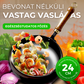 👨‍🍳🍳 Megnövelt vastagságú, bevonat nélküli serpenyő 🍲✨