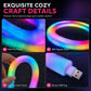 🌈360 fokos kör alakú LED-szalag✨