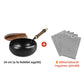 👨‍🍳🍳 Megnövelt vastagságú, bevonat nélküli serpenyő 🍲✨