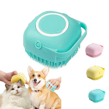 🧼Masszázskefe háziállatok fürdetéséhez🐶🐱