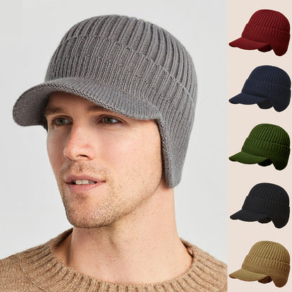 Férfi kötött gyapjúsapka🧢