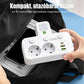 ⚡USB-csatlakozóval ellátott intelligens tápkábel-kiegészítők