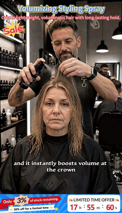 👩Hajtérfogat-növelő dúsító fixáló spray