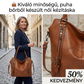 👜 Kiváló minőségű, puha bőrből készült női kézitáska