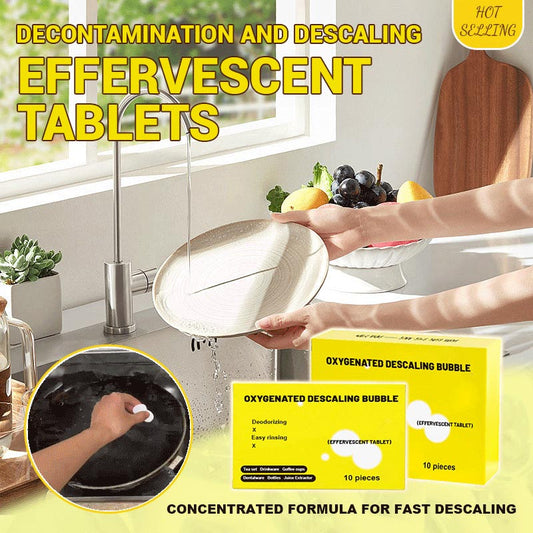 ✨Aktív oxigén vízkőmentesítő pezsgőtabletta