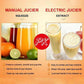 🍋🍊 Rozsdamentes acélból készült kézi facsaró🍹