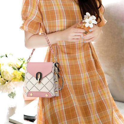 💕Könnyű crossbody táska puha bőrből