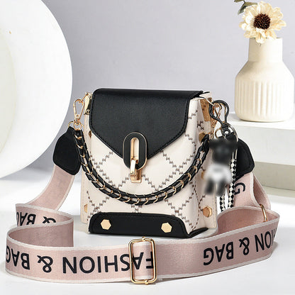 💕Könnyű crossbody táska puha bőrből
