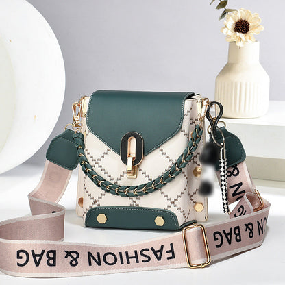 💕Könnyű crossbody táska puha bőrből