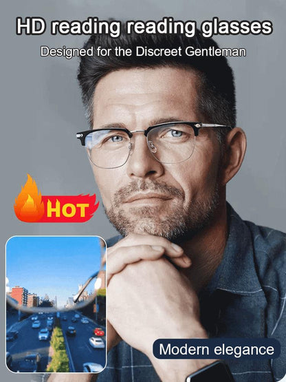 Ultrakönnyű kékfény elleni presbióp szemüveg