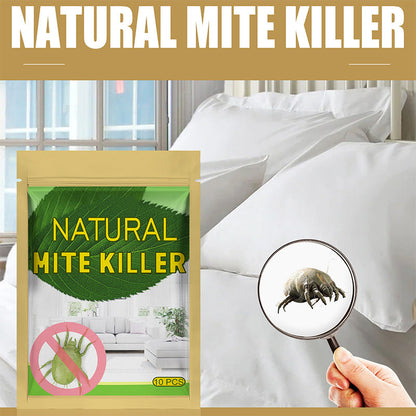 🌿  Természetes, növényi alapú atkaellenes zsák