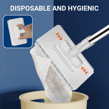 🧼Eldobható poroló mop (4 ingyenes poroló kendővel)