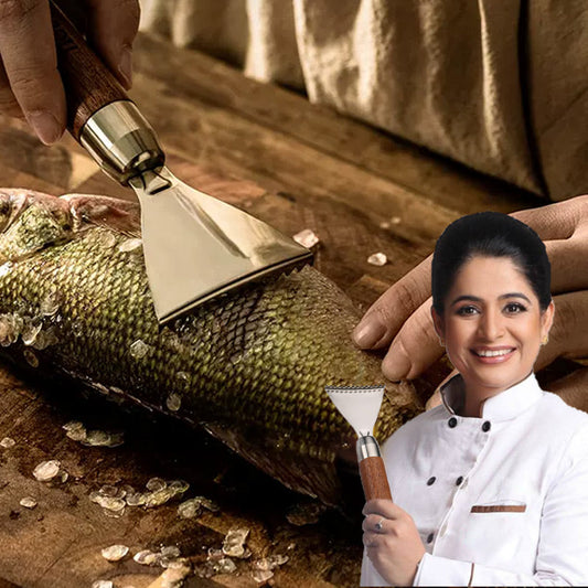 🐟Rozsdamentes acél halpikkelyező kés