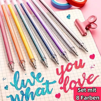 ✨ Biológiailag lebomló fluoreszkáló színes toll🎨
