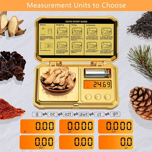 Mini elektronikus mérleg