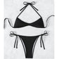 Szexi háromszög bikini fürdőruha