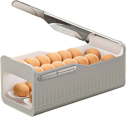 Kettős burkolatú tojástároló konténer
