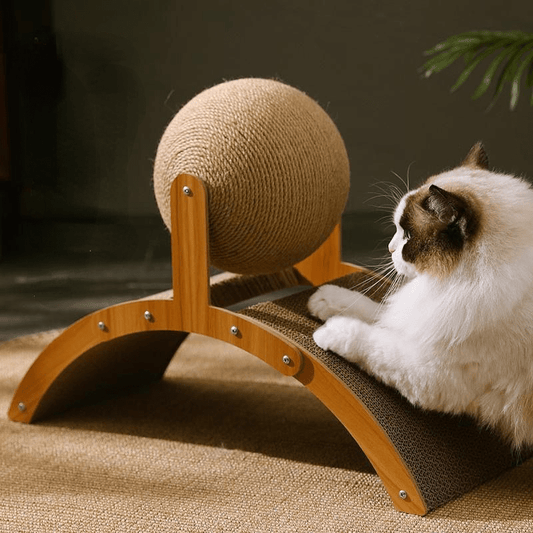 🐱💖 Extra nagy méretű macska karomcsiszoló🧶
