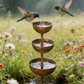 🐦 Fém Madáretető 3 Szinttel – Itatóval 🏡💧