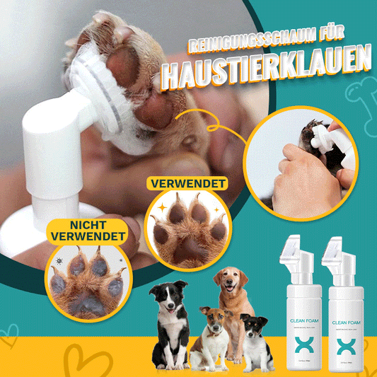 Tisztítóhab háziállatok mancsaihoz