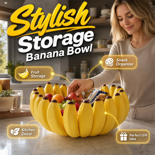 🍌Kreatív, banán alakú gyümölcsös tál