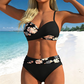 🌺👙 Mintás, formáló hatású kétrészes bikini