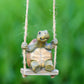 🐢 Teknős figura, függő dekoráció kertbe és teraszra