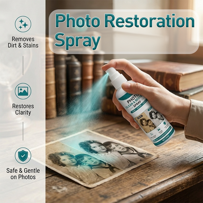 Foto tisztító és helyreállító spray