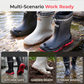 👢Unisex, térdig érő, vízálló esőcsizma