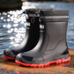 👢Unisex, térdig érő, vízálló esőcsizma