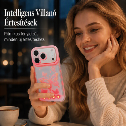 🔔 Villogó LED-es mobiltelefon-tok