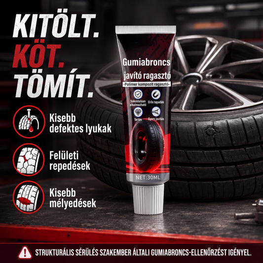 🚗🛠️ Univerzális hőálló gumiabroncs-javító gél 🛡️