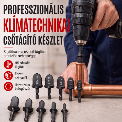 🔧🔩Rézcső-tágító fúrókészlet