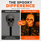 🎃 Halloween-i koponya alakú kerti lámpa💀