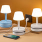 🛏️💡 2 az 1-ben éjjelilámpa töltővel és világítással 🔌🛡️