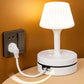 🛏️💡 2 az 1-ben éjjelilámpa töltővel és világítással 🔌🛡️