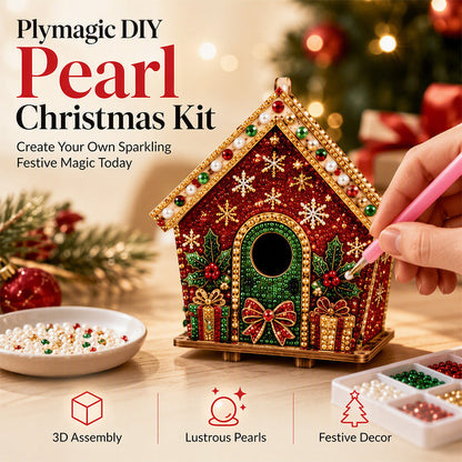 🎄 3D gyöngyös karácsonyi készlet