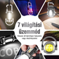 🔑1+1 INGYEN🛡️ Hordozható LED-es kulcstartó zseblámpa