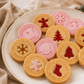 🍪9 darabos karácsonyi töltött süti forma szett