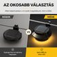 🏡1+1 INGYEN💡 Kültéri napelemes LED eresz- és fali lámpák