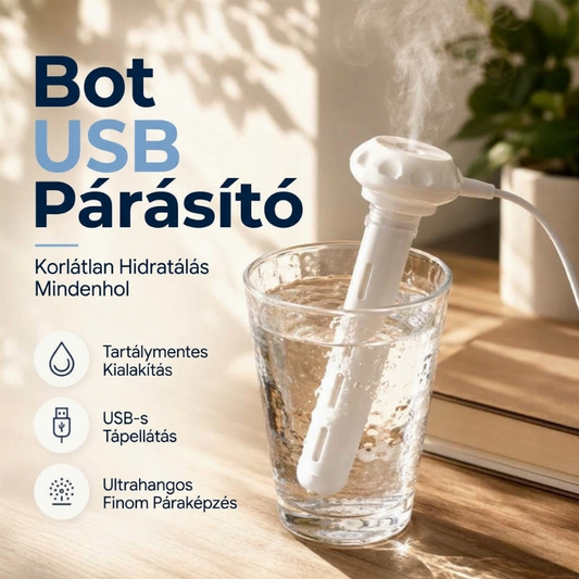 💨 Mini hordozható USB párásító