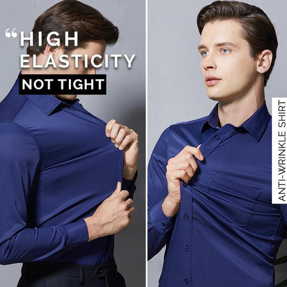 ✨Men's Stretch Non-iron Anti-wrinkle Shirt-2